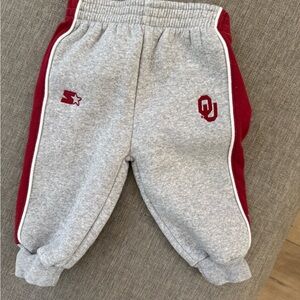 STARTER Kids Gray and Red Joggers